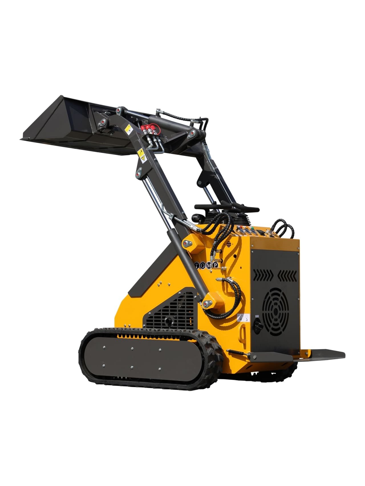 Top Compact & Mini Excavator Diggers- TYPHON Machinery Brand New TYPHON STOMP 2000lbs Mini Skid Steer Loader