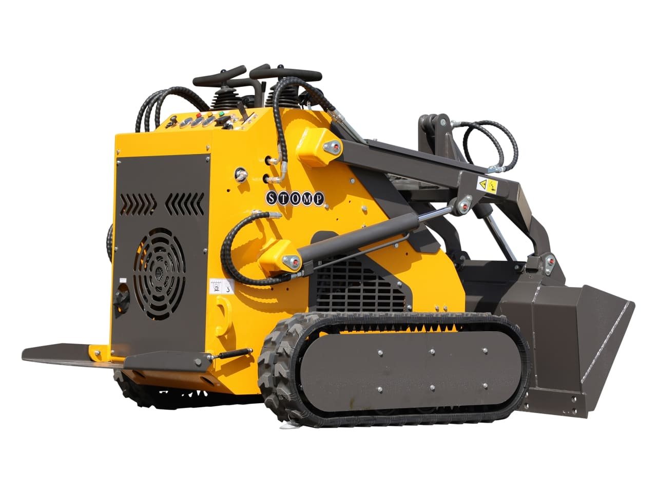 Top Compact & Mini Excavator Diggers- TYPHON Machinery Brand New TYPHON STOMP 2000lbs Mini Skid Steer Loader