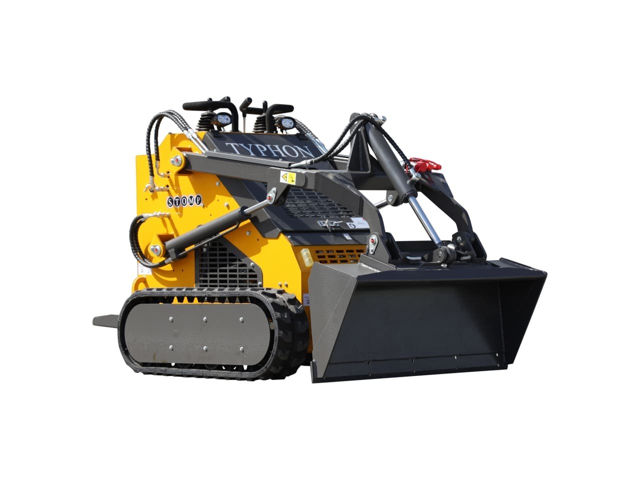 Top Compact & Mini Excavator Diggers- TYPHON Machinery Brand New TYPHON STOMP 2000lbs Mini Skid Steer Loader