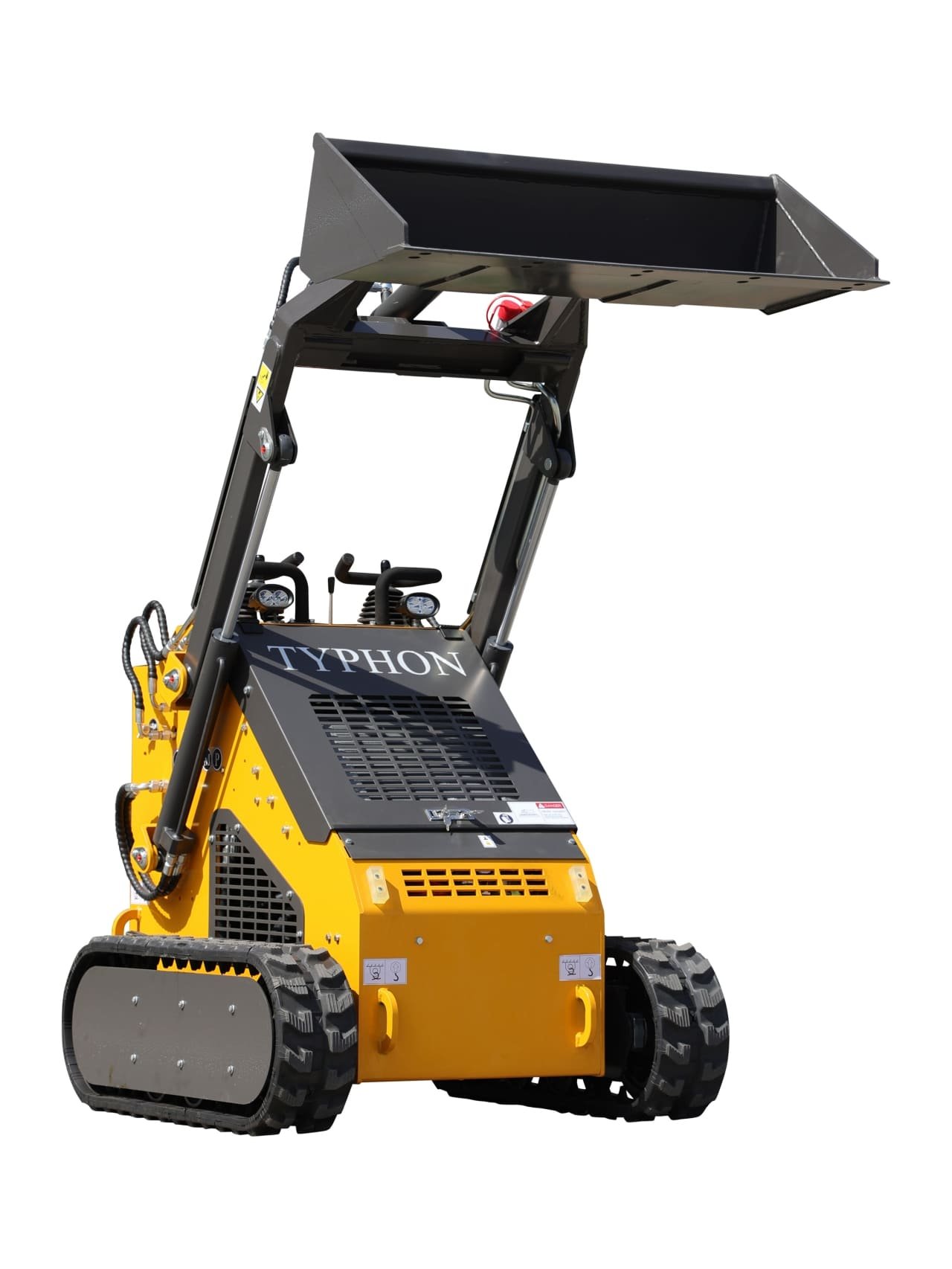 Top Compact & Mini Excavator Diggers- TYPHON Machinery Brand New TYPHON STOMP 2000lbs Mini Skid Steer Loader