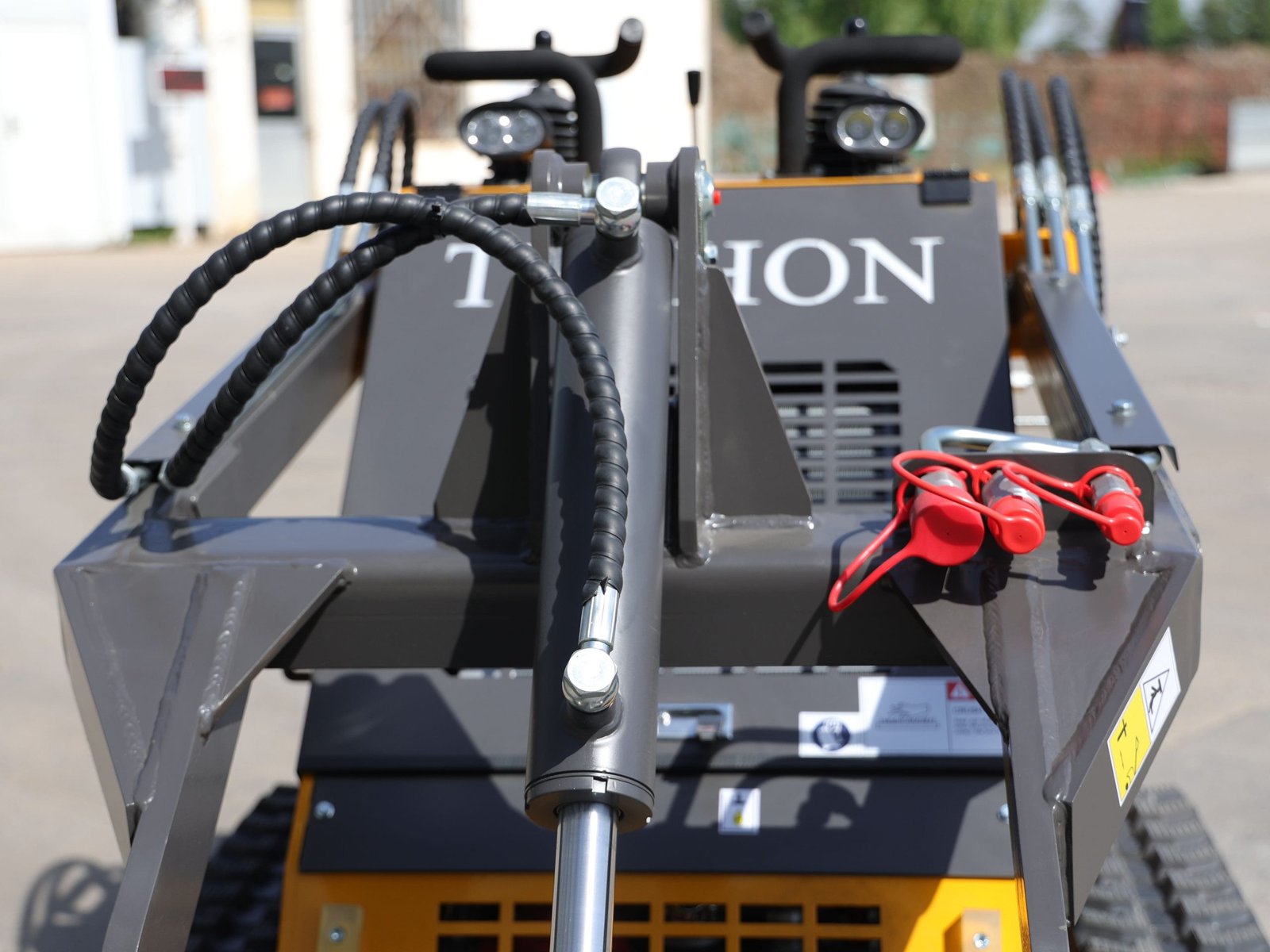 Top Compact & Mini Excavator Diggers- TYPHON Machinery Brand New TYPHON STOMP 2000lbs Mini Skid Steer Loader