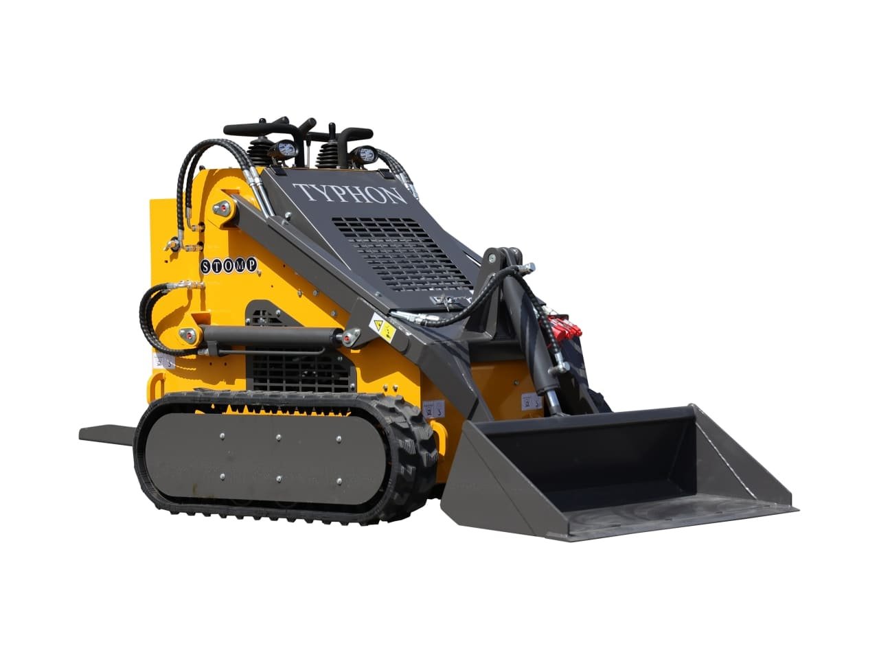 Top Compact & Mini Excavator Diggers- TYPHON Machinery Brand New TYPHON STOMP 2000lbs Mini Skid Steer Loader