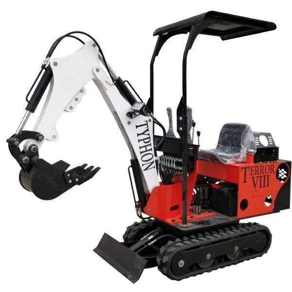 Brand New TYPHON TERROR VIII 800kg Mini Excavator USA - Image 8
