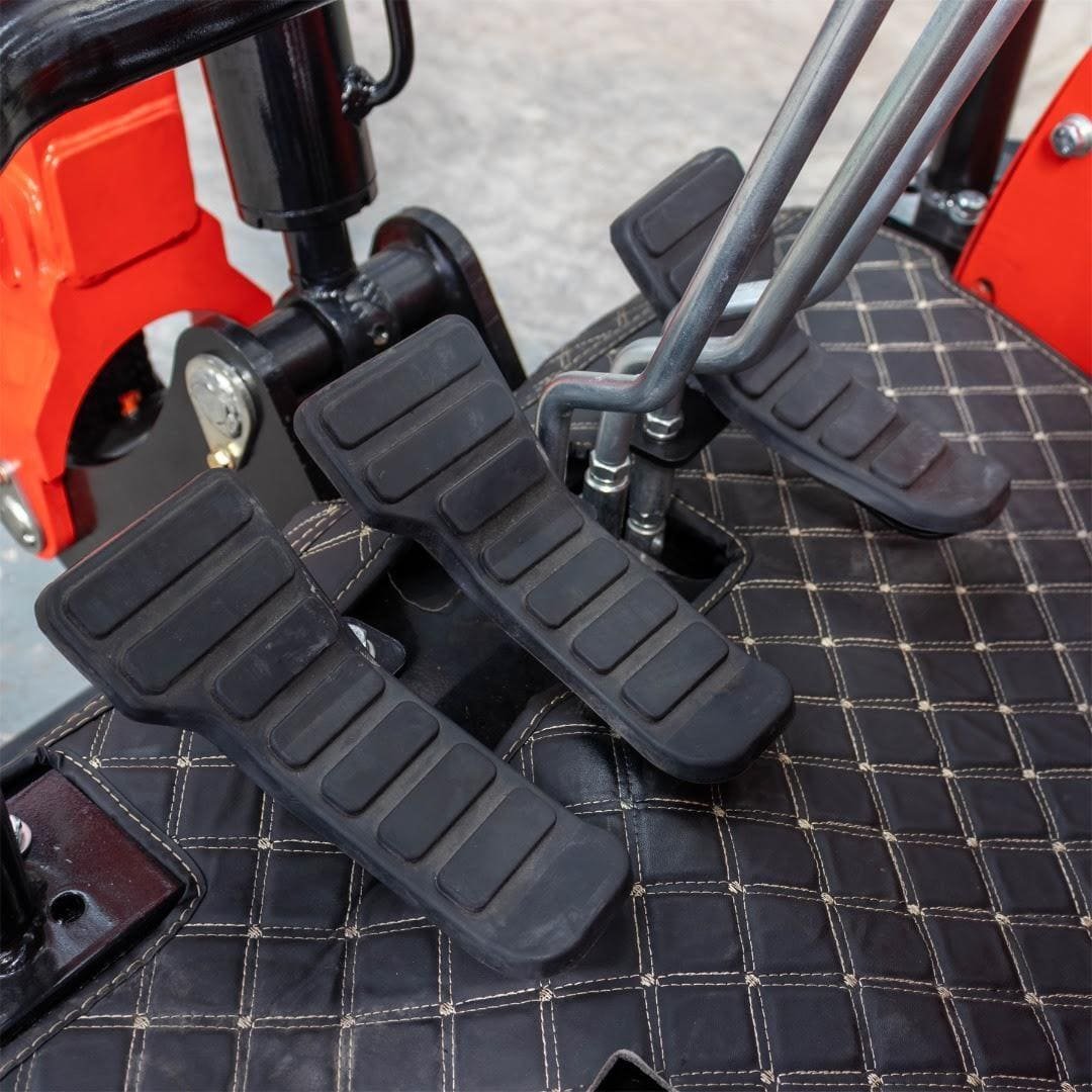 Top Compact & Mini Excavator Diggers- TYPHON Machinery New 4,000 lb TYPHON Lux Mini Excavator Rubber Track with Kubota Diesel Engine USA - Image 17