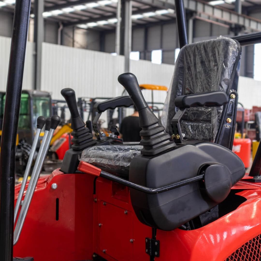 Top Compact & Mini Excavator Diggers- TYPHON Machinery New 4,000 lb TYPHON Lux Mini Excavator Rubber Track with Kubota Diesel Engine USA - Image 21