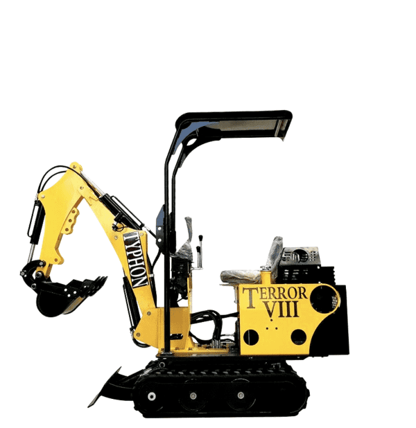 TYPHON TERROR On Tracks VIII 800kg Mini Excavator USA - Image 4
