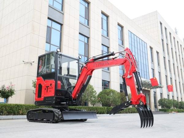 TYPHON TERROR X2 Mini Excavator 2.7 Ton EPA Diesel Perkins Engine USA - Image 3