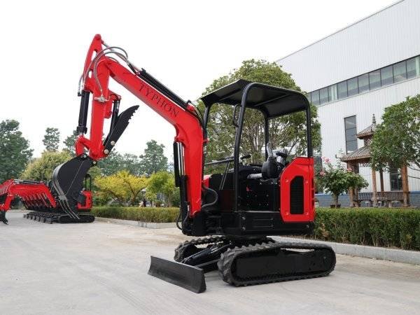 TYPHON TERROR X2 STORM Mini Excavator 2.5 Ton Diesel Perkins Engine USA - Image 4