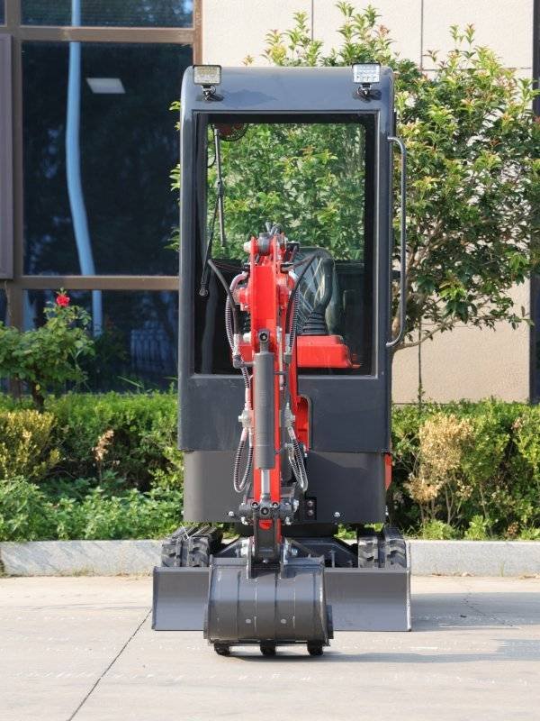 TYPHON TERROR ONE Mini Excavator – 1.1 Ton Trench Digger with Cabin, Hydraulic Thumb Clip, Hydraulic Oil Cooler, 13.5hp B&S Engine USA - Image 8