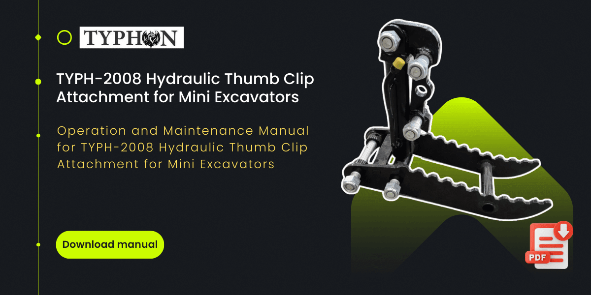 Top Compact & Mini Excavator Diggers- TYPHON Machinery Top Compact & Mini Excavator Diggers- TYPHON Machinery