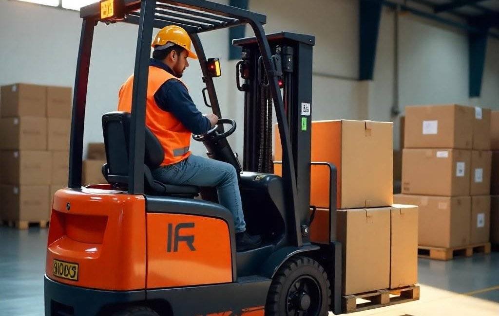 Electric forklift