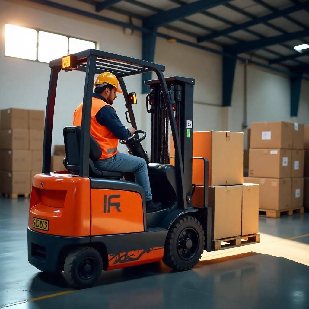 Electric forklift