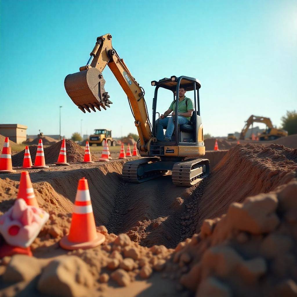 make money with a mini excavator