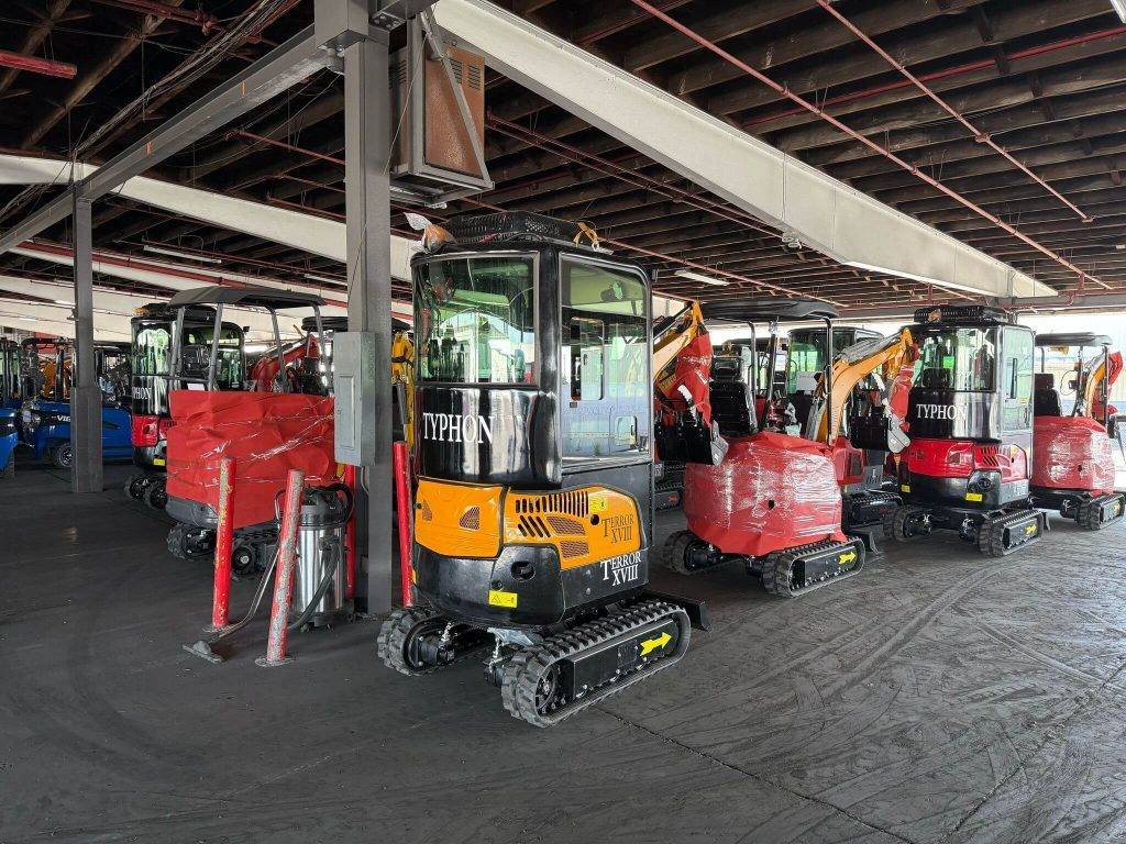 Top Compact & Mini Excavator Diggers- TYPHON Machinery typhon mini excavator 10% Off Instantly!