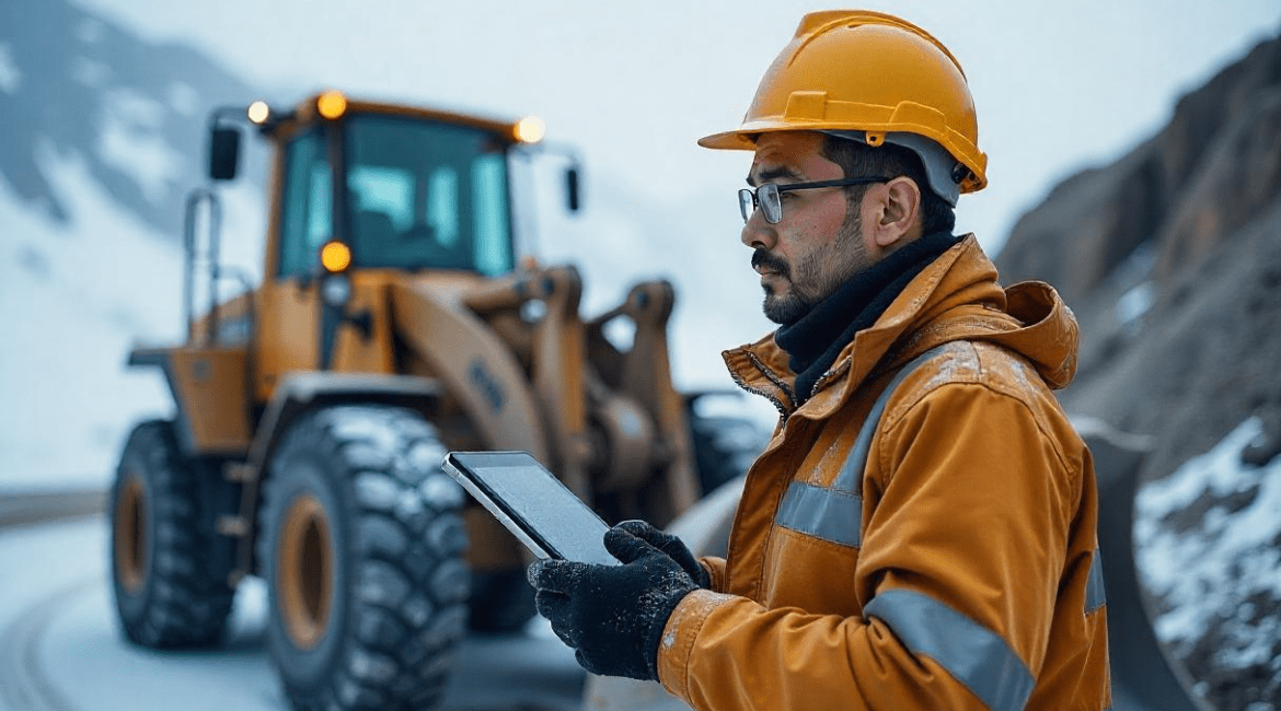 wheel loader inspection