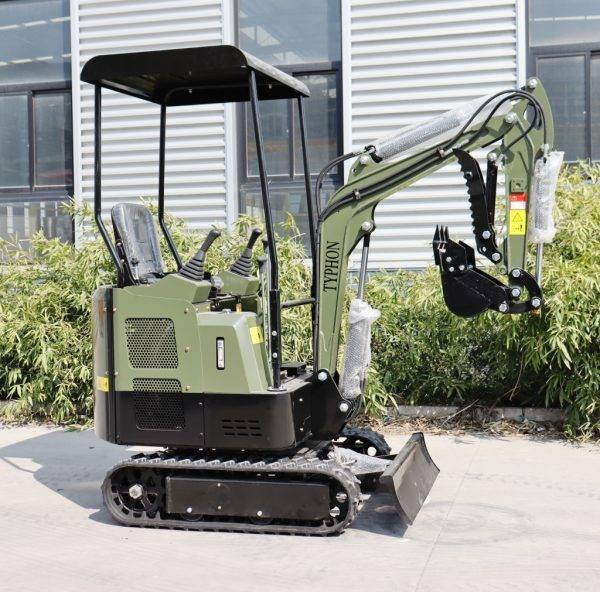 TYPHON TERROR XV STORM Mini Excavator – 1.05 Ton Trench Digger Engine USA - Image 5