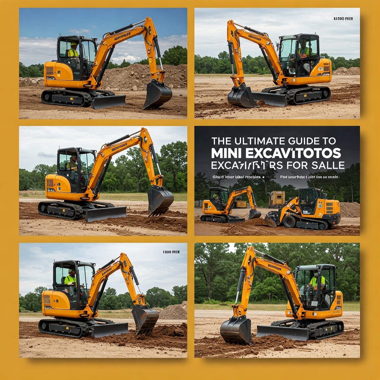 Guide to Mini Excavators for Sale