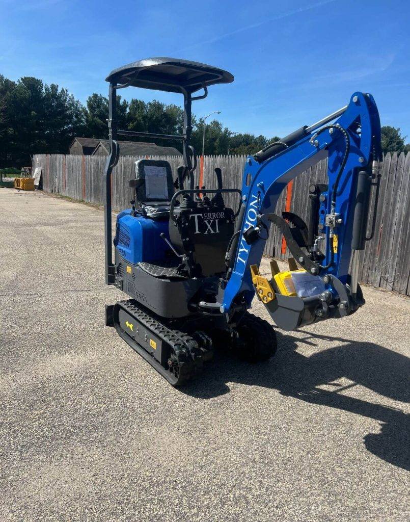Top Compact & Mini Excavator Diggers- TYPHON Machinery