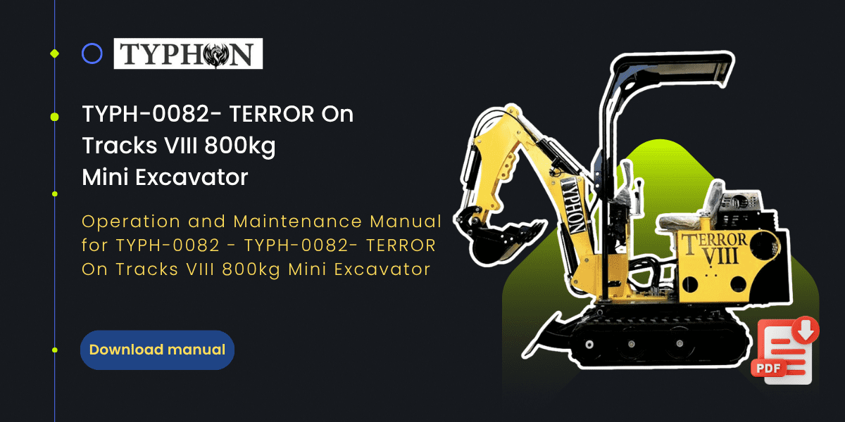 Top Compact & Mini Excavator Diggers- TYPHON Machinery Top Compact & Mini Excavator Diggers- TYPHON Machinery