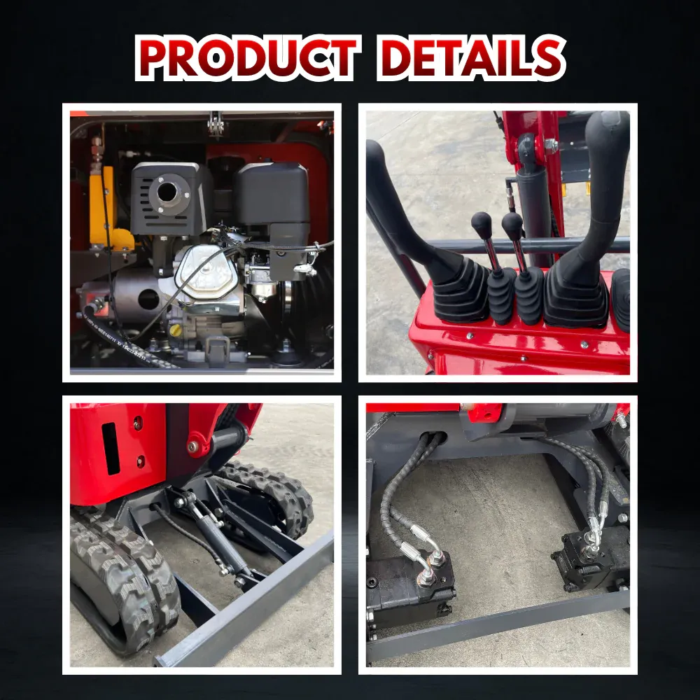 Top Compact & Mini Excavator Diggers- TYPHON Machinery TYPHON TERROR ONE STORM 1 Ton Mini Excavator Trench Digger with Hydraulic Oil Cooler Canopy & Wide Bucket Ideal for Garden, Farm, Park & Road Work Digging, Drilling, Bull-Dozing - Image 7