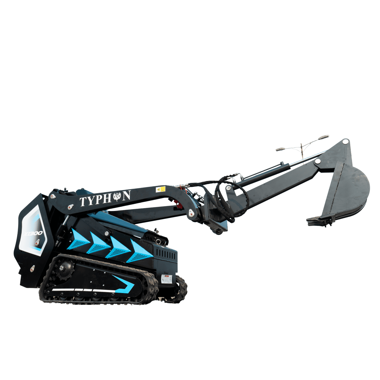 Top Compact & Mini Excavator Diggers- TYPHON Machinery Digger Attachment for TYPHON STOMP
