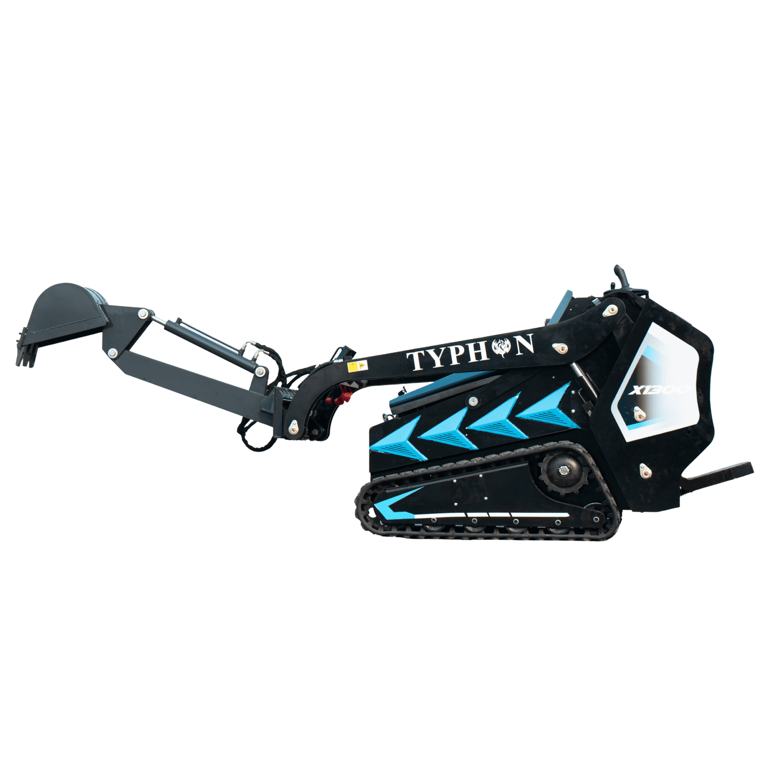 Top Compact & Mini Excavator Diggers- TYPHON Machinery Digger Attachment for TYPHON STOMP
