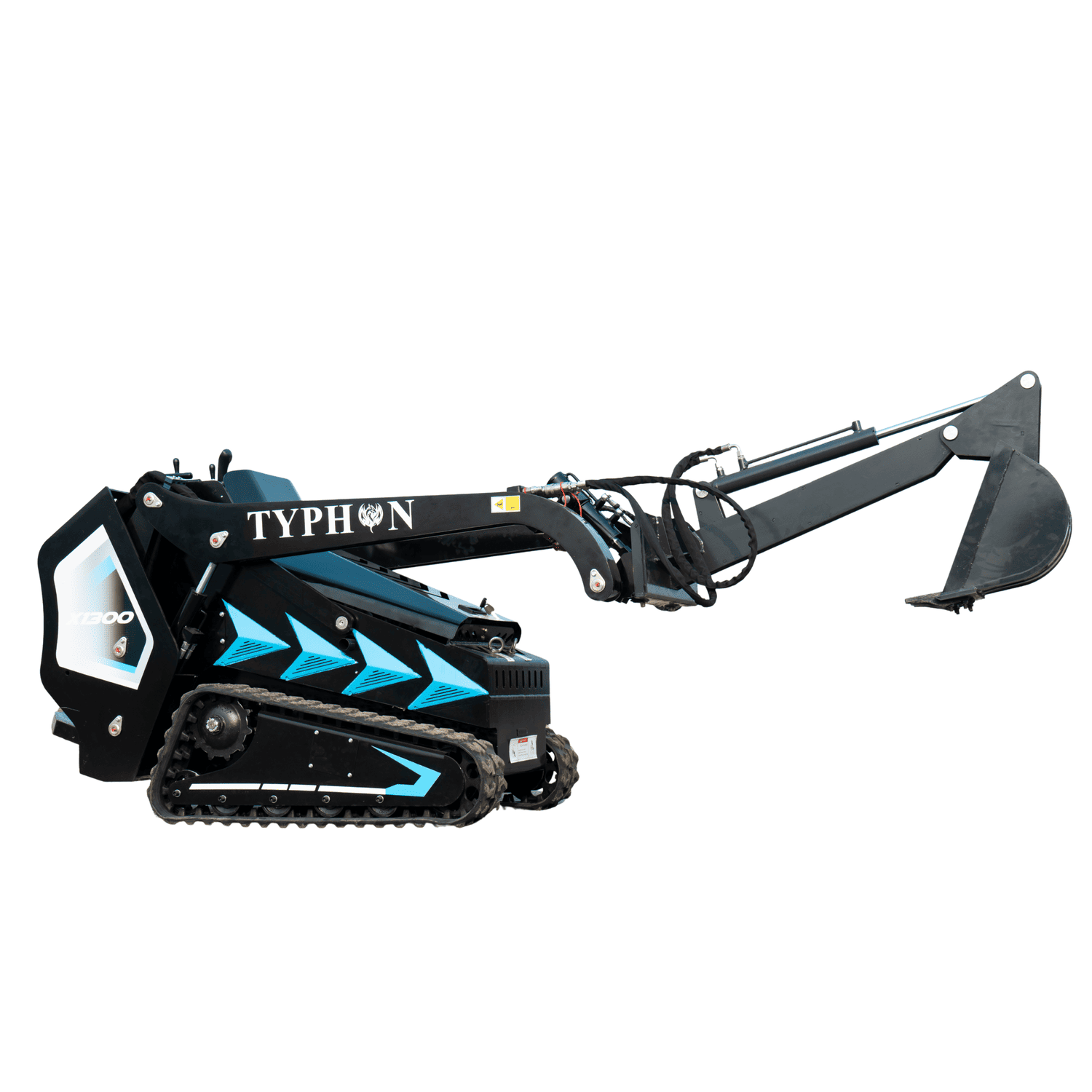 Top Compact & Mini Excavator Diggers- TYPHON Machinery Digger Attachment for TYPHON STOMP