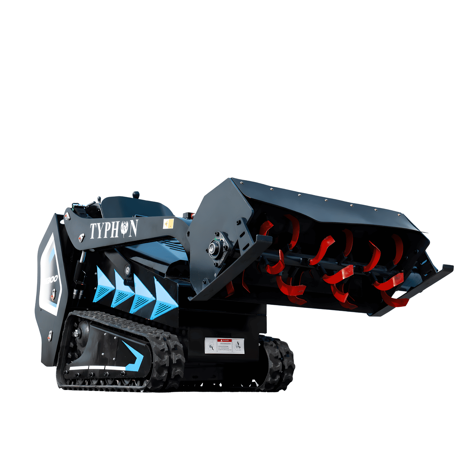 Top Compact & Mini Excavator Diggers- TYPHON Machinery Rotary Tiller Attachment
