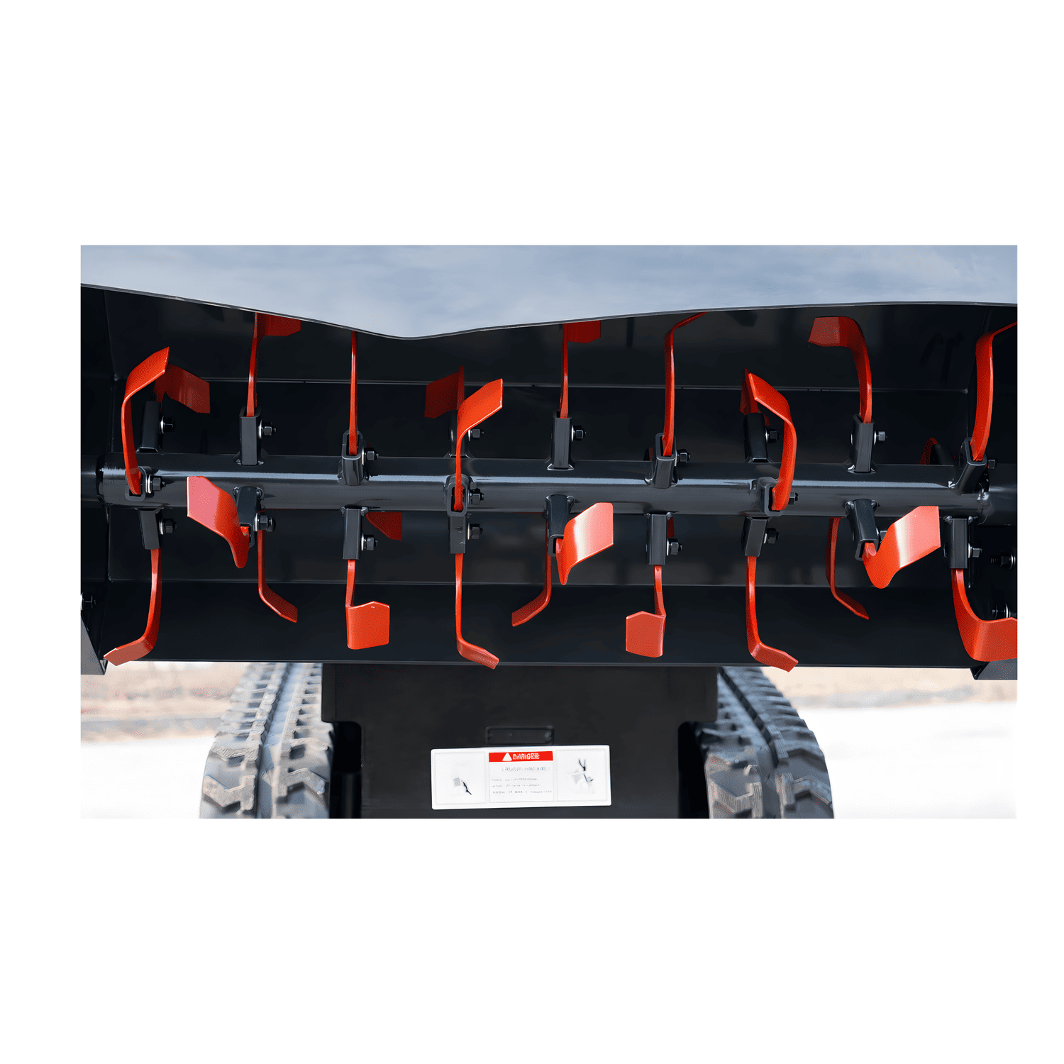 Top Compact & Mini Excavator Diggers- TYPHON Machinery Rotary Tiller Attachment