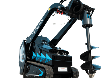 Top Compact & Mini Excavator Diggers- TYPHON Machinery X1300 & STOMP 509