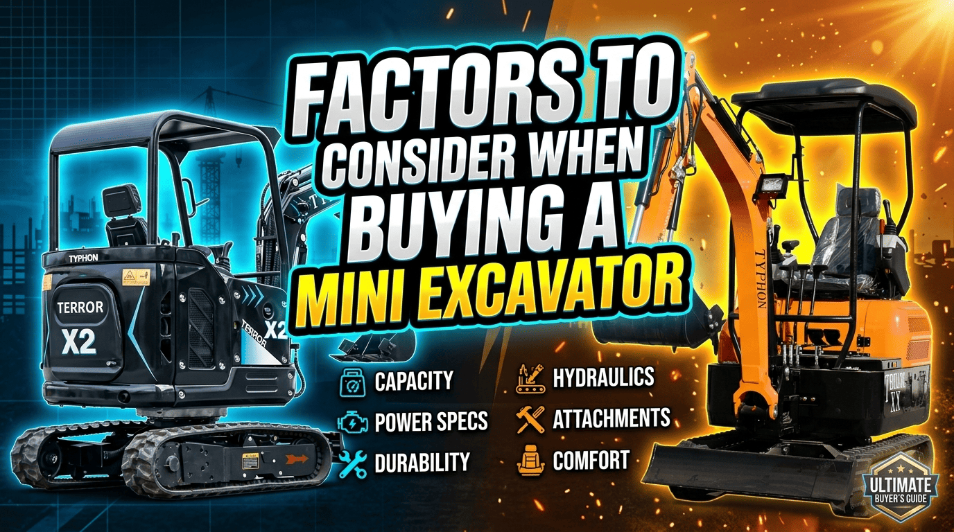 Buying a Mini Excavator