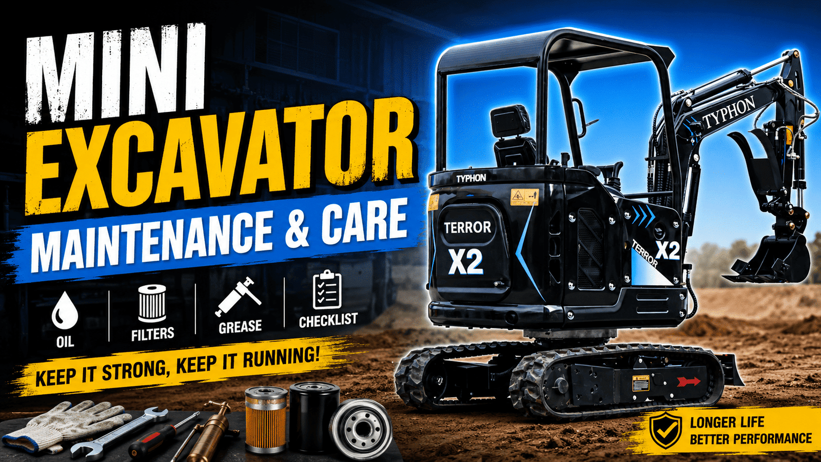 Mini Excavator Maintenance