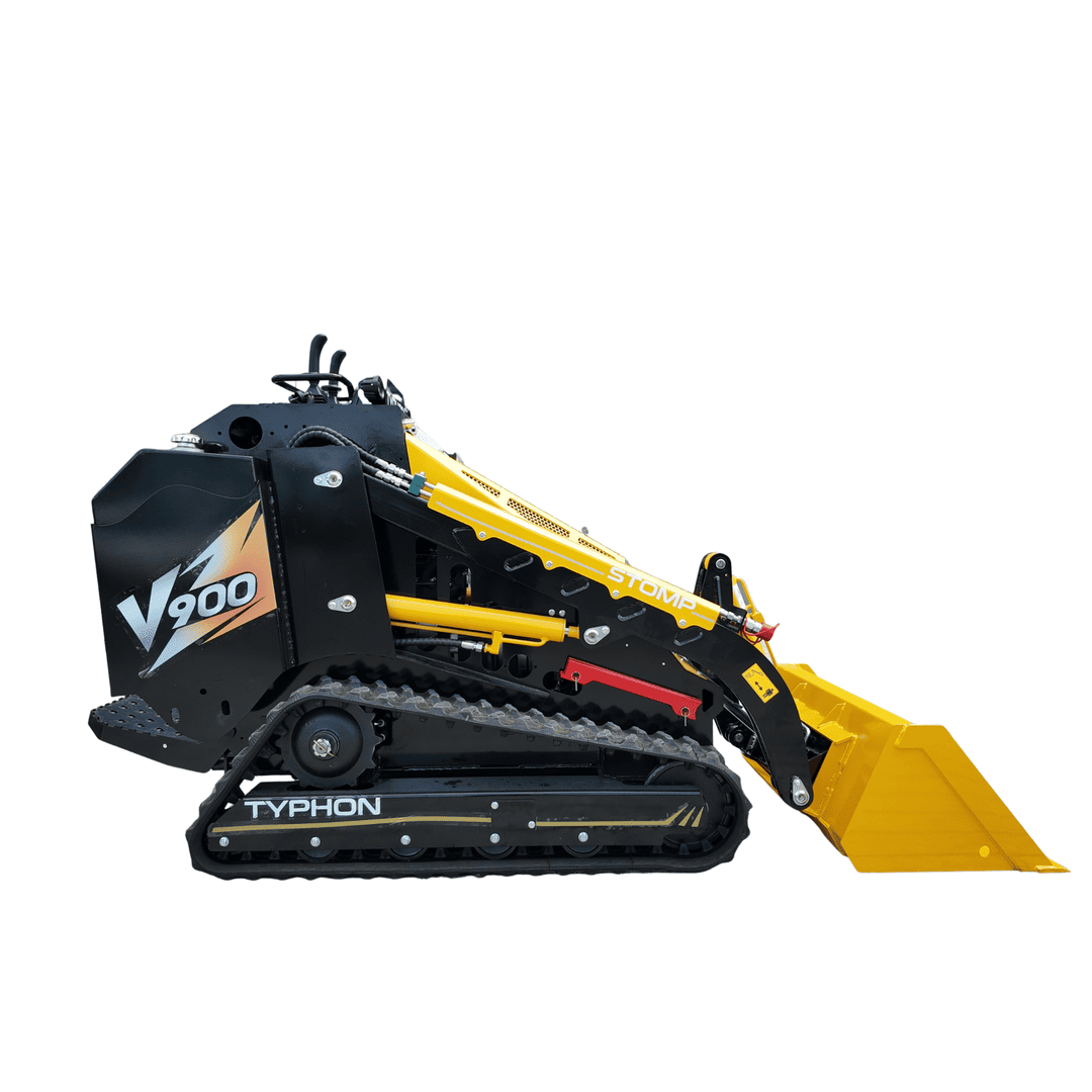 Top Compact & Mini Excavator Diggers- TYPHON Machinery Brand New TYPHON STOMP V900 1.4 Ton Compact Track Loader with 25HP Kubota Diesel Engine 1,102 lb Max Load - Image 13