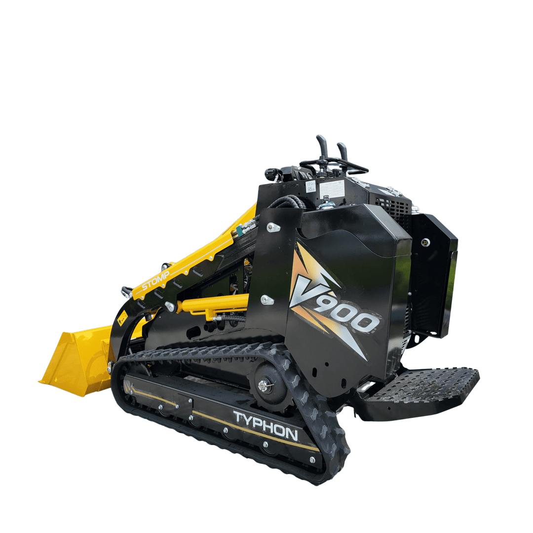 Top Compact & Mini Excavator Diggers- TYPHON Machinery Brand New TYPHON STOMP V900 1.4 Ton Compact Track Loader with 25HP Kubota Diesel Engine 1,102 lb Max Load - Image 17