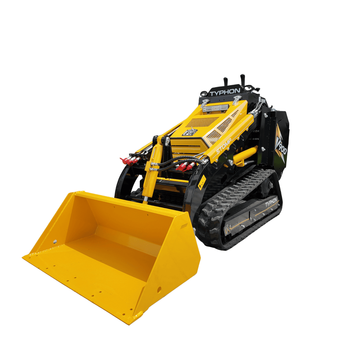 Top Compact & Mini Excavator Diggers- TYPHON Machinery Brand New TYPHON STOMP V900 1.4 Ton Compact Track Loader with 25HP Kubota Diesel Engine 1,102 lb Max Load - Image 19