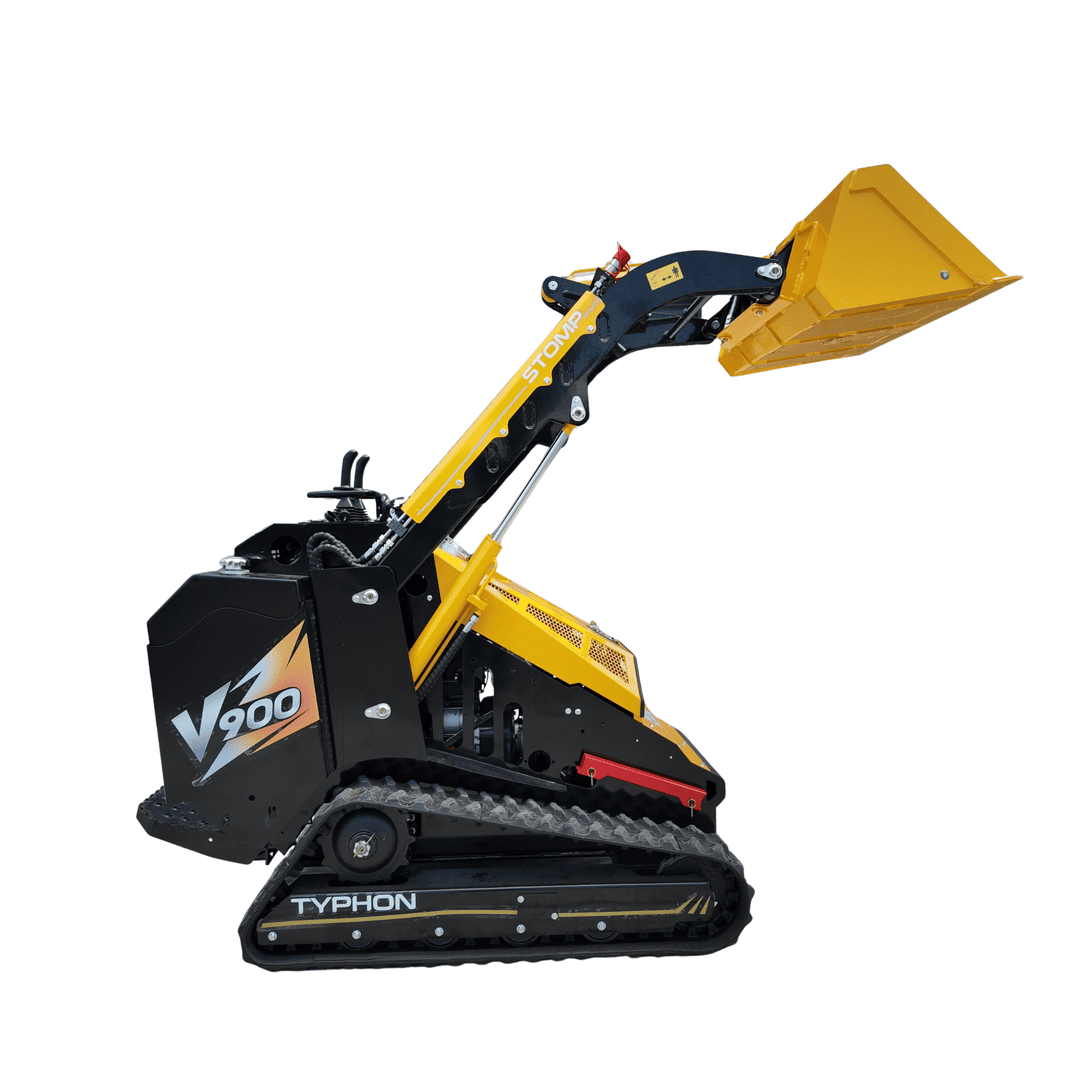 Top Compact & Mini Excavator Diggers- TYPHON Machinery Brand New TYPHON STOMP V900 1.4 Ton Compact Track Loader with 25HP Kubota Diesel Engine 1,102 lb Max Load - Image 22