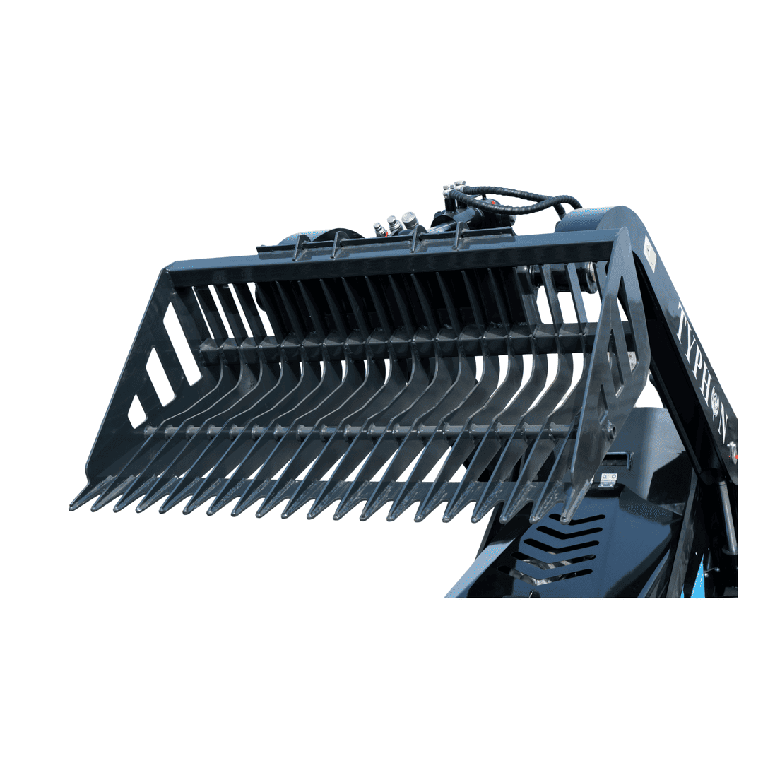Top Compact & Mini Excavator Diggers- TYPHON Machinery Landscaping Skeleton Rock Bucket